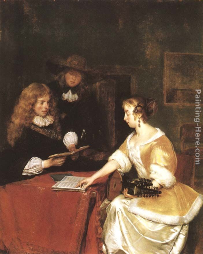 Gerard ter Borch A Concert